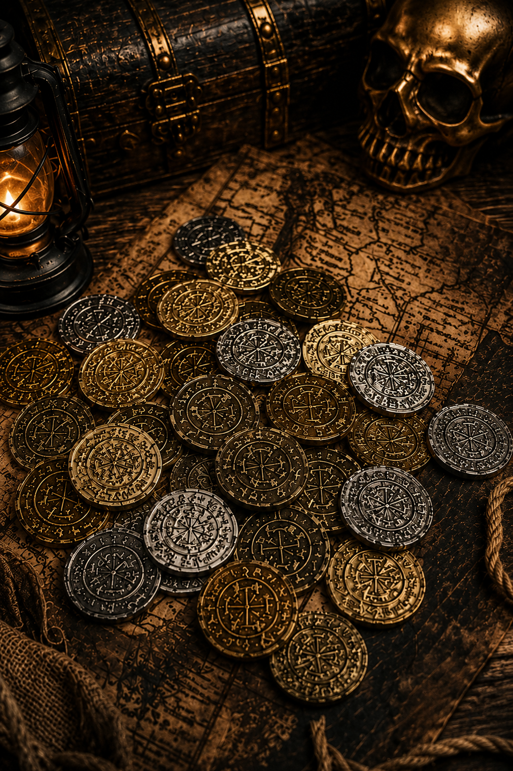 Treasure Coin Set (1,000 Pieces)